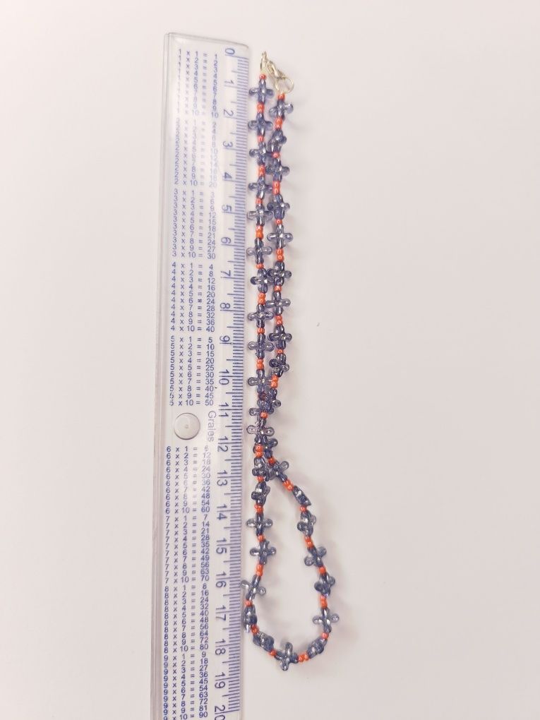 Naszyjnik handmade na żyłce