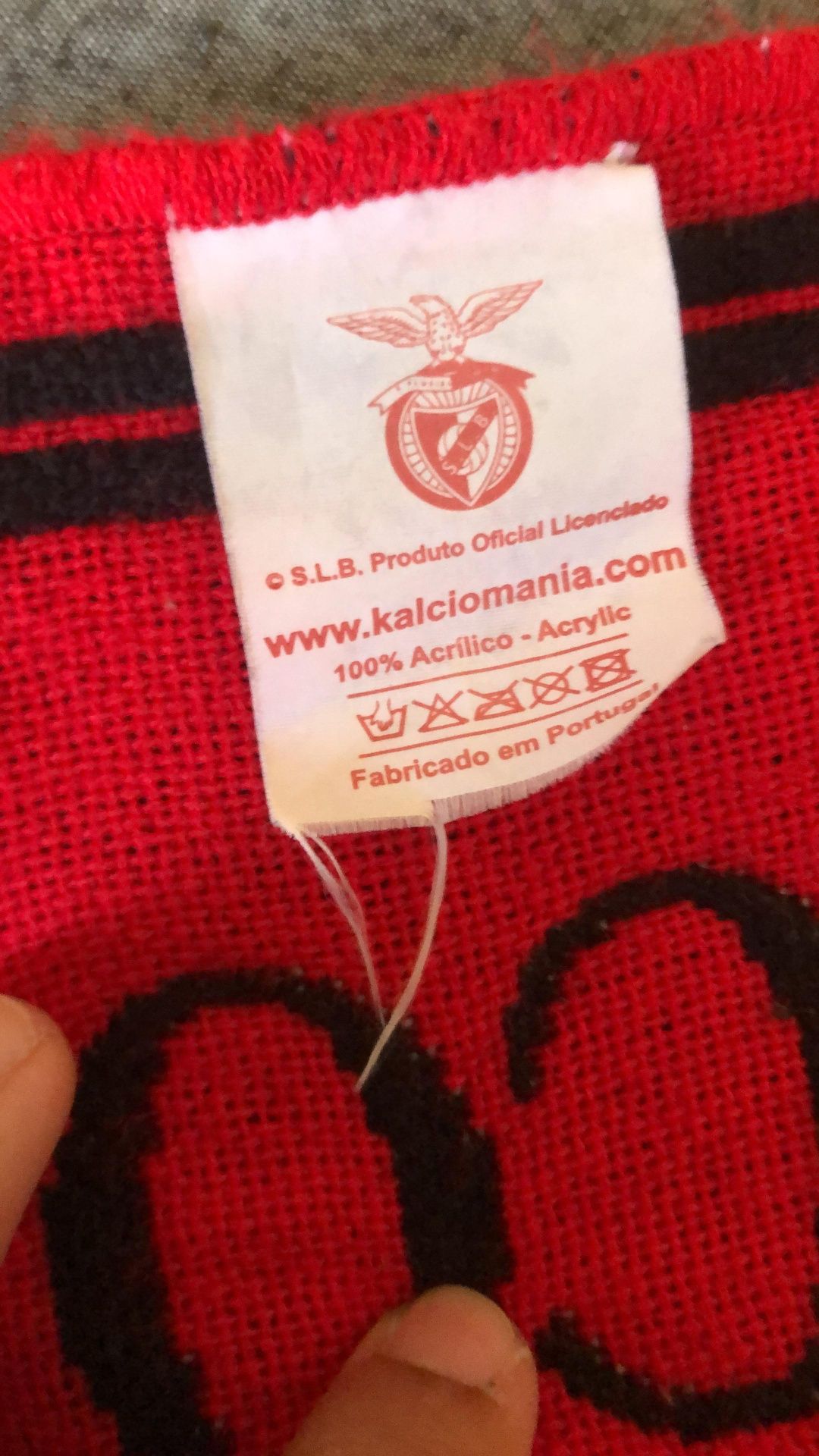 cachecol benfica