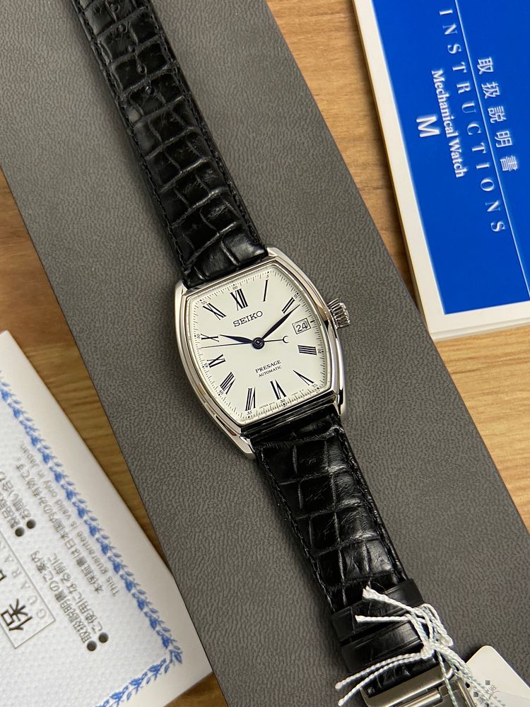 SEIKO Presage Enamel Tonneau SARX051 / SPB049J1