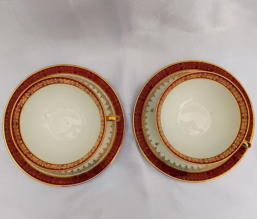 "Napoléon" - Колекційний чайний сервіз Porcelaine de Luxe France