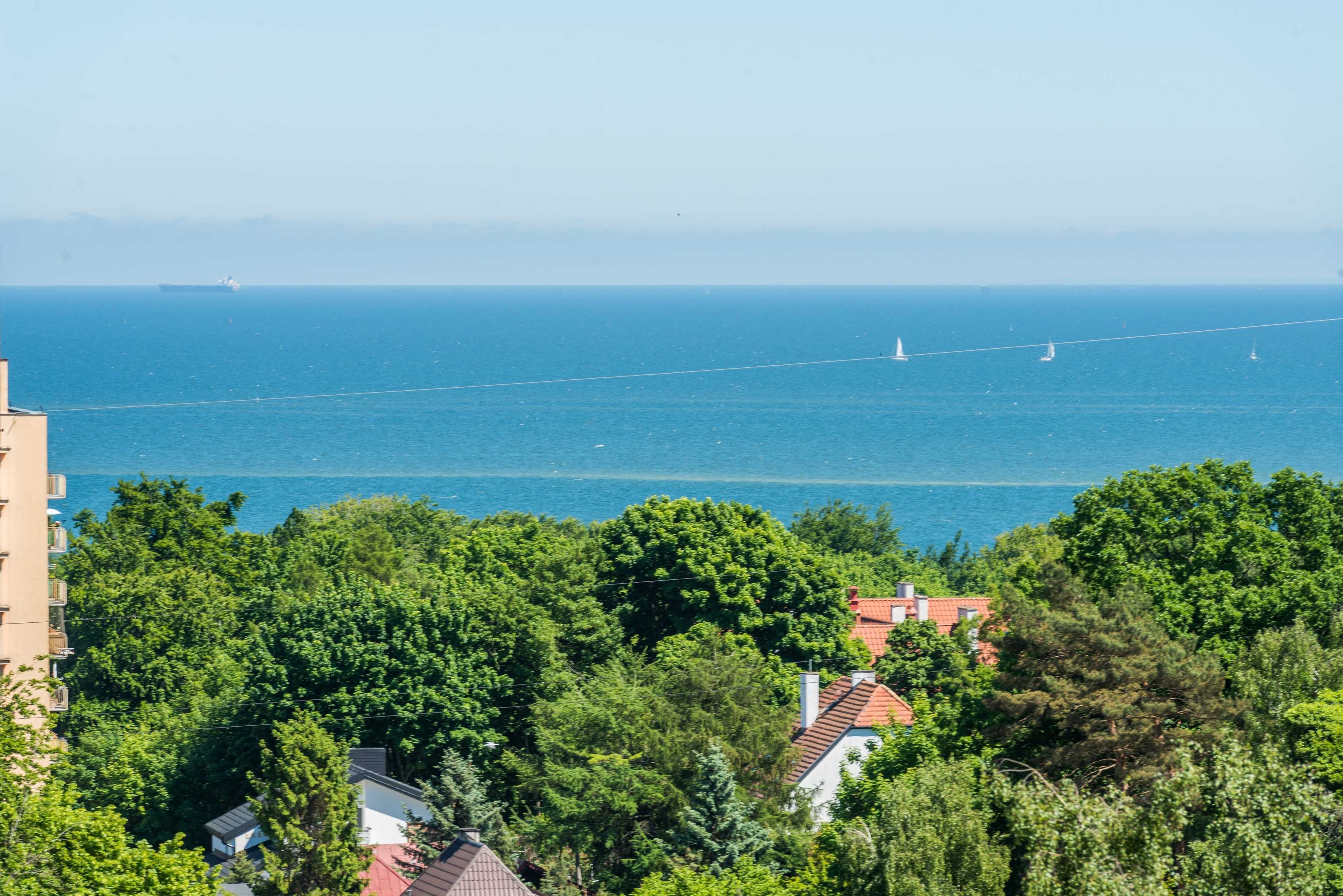 Sopot-szeroki widok na morze, 12min do plaży, parę ofert,