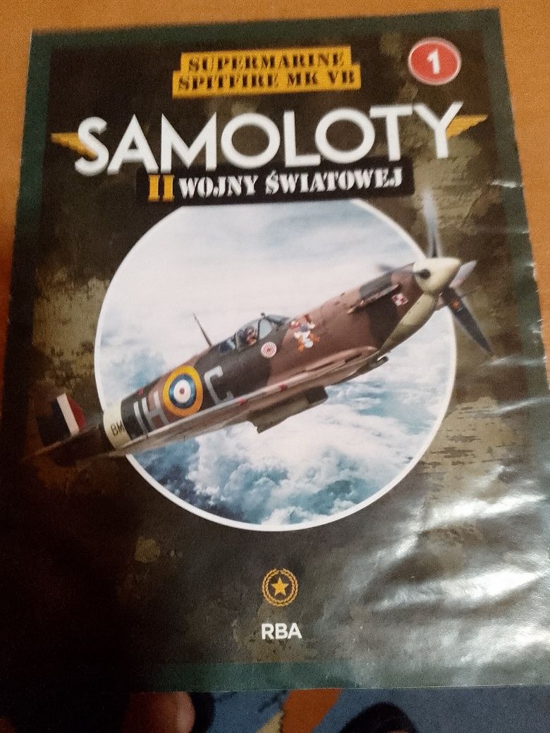 Model samolotu Spitefire Mk Vb 1941 1:72