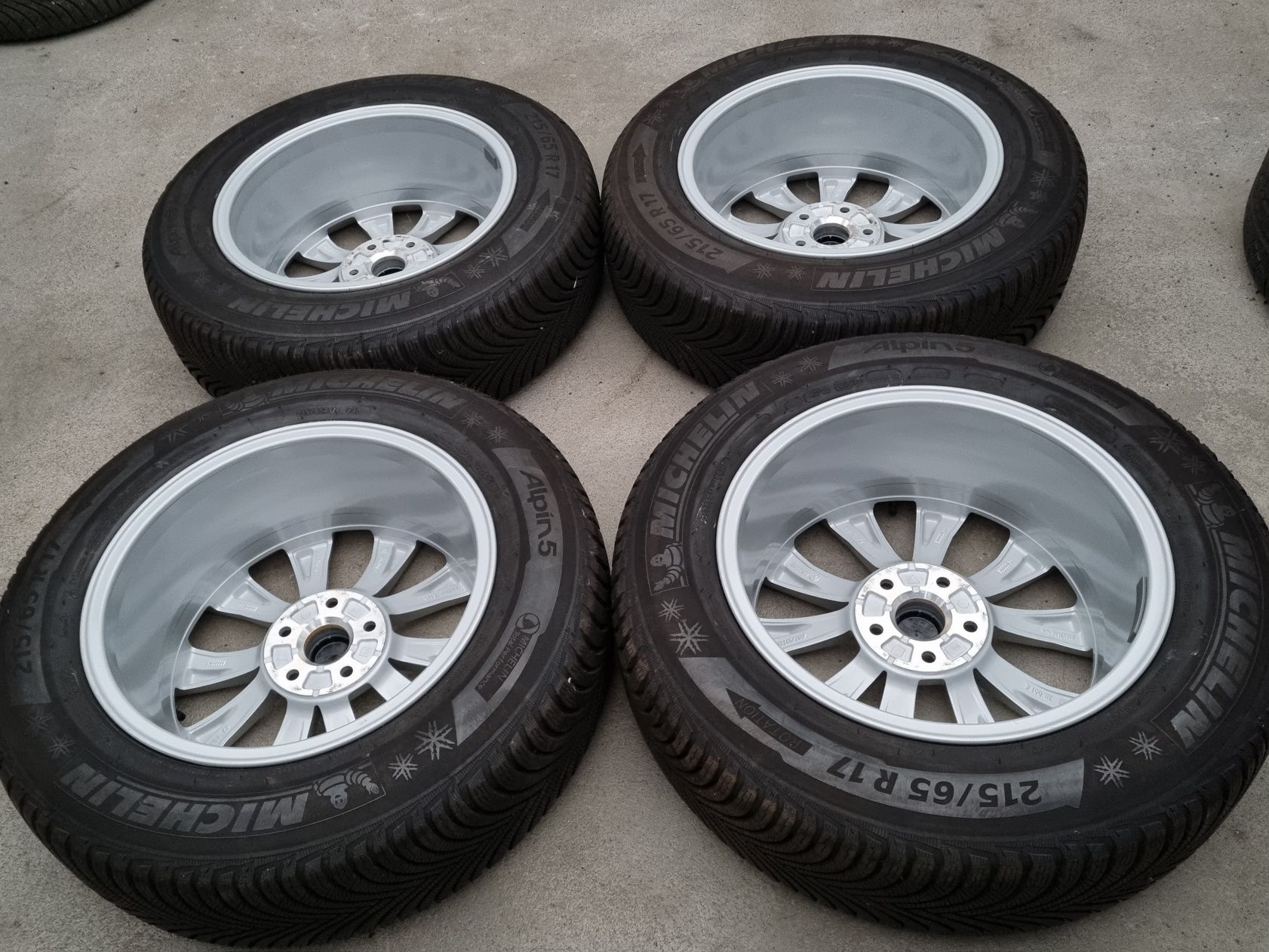 Koła Zimowe Alu 17" VW Tiguan II 2 5x112 SuperStan Oryginalne