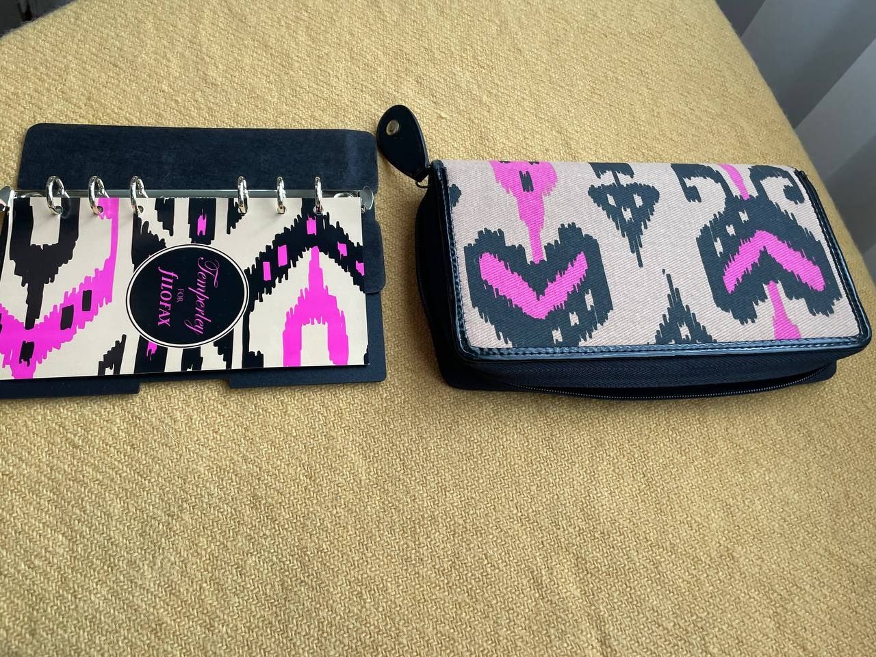 ‼️Блокнот органайзер на кольцах Temperley for Filofax Ikat Design