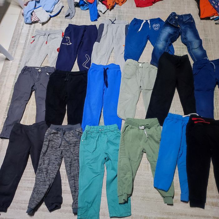 Mega paka 17 par  spodni długich rozmiar 104 110