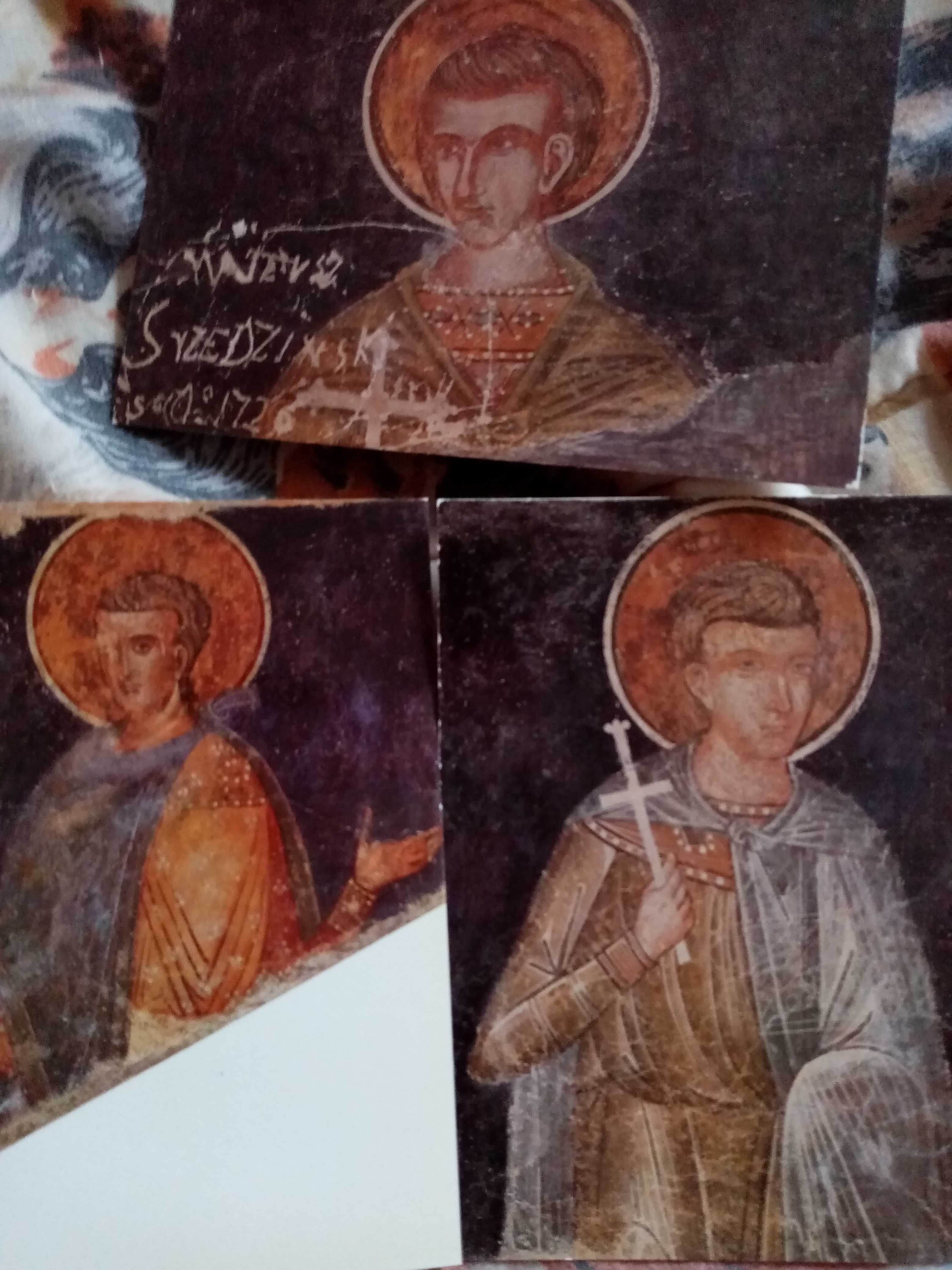 Freski  z  Supraśla  -  pocztówki  tematyczne  9  szt