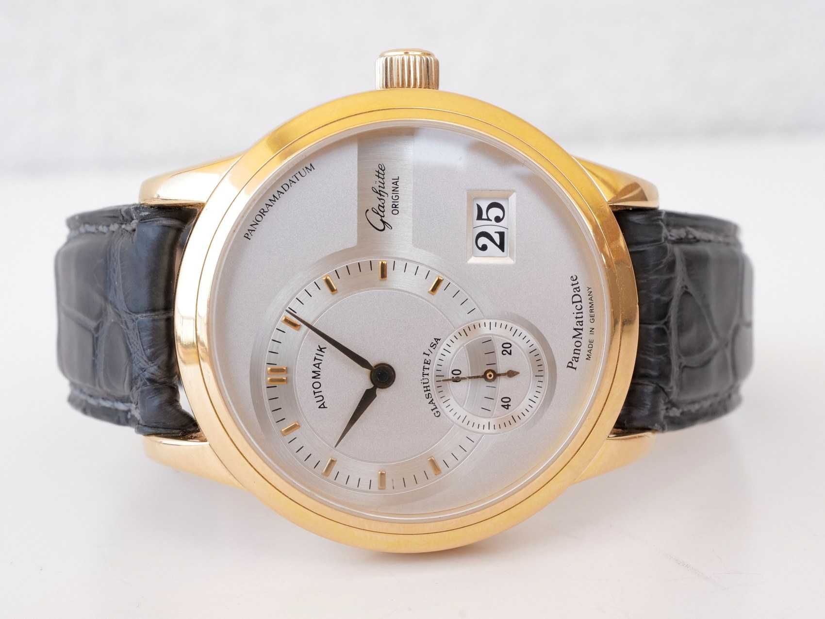 Glashütte Original PanoMaticDate 18K Rose Gold 39mm