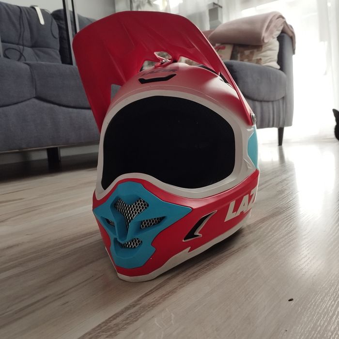 Kask Full-Face LAZAR rozmiar M + pudełko i pokrowiec