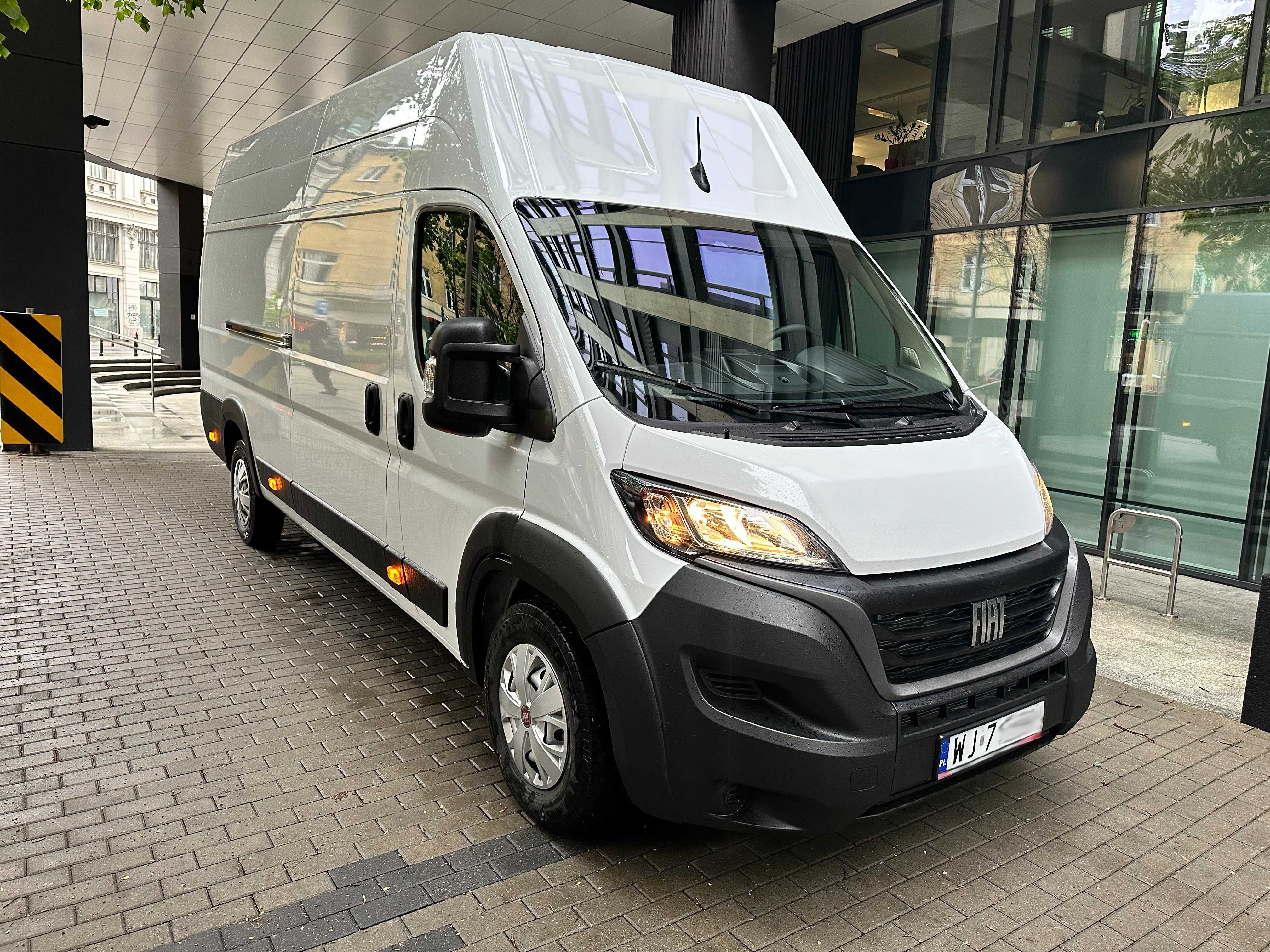 Ducato MAXI L4H3 Duży bus wynajem Wypożyczalnia auta dostawcze -10%