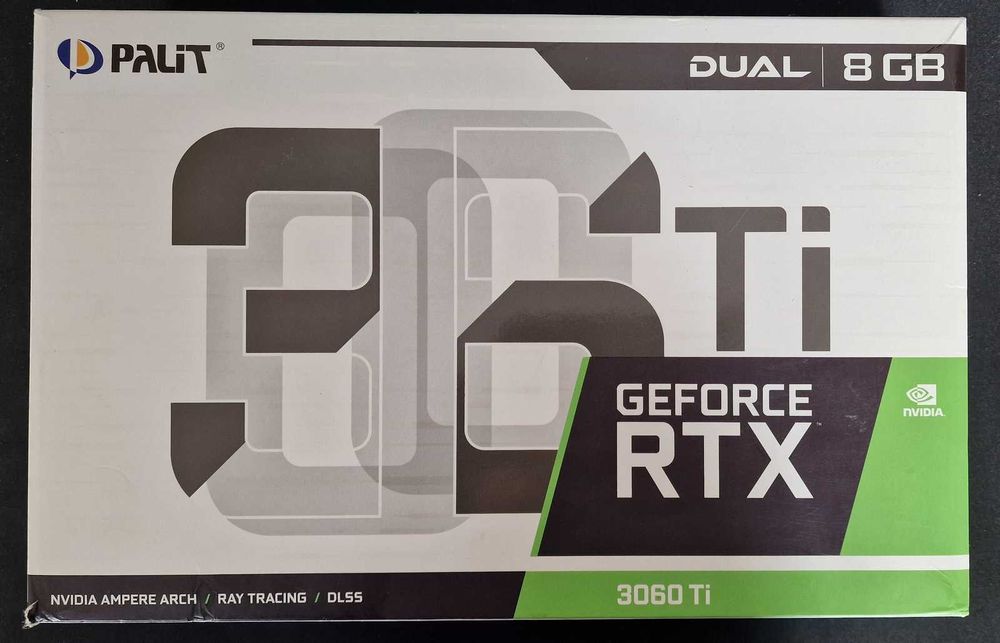 PALIT RTX 3060 TI 8GB RAM - jak nowa