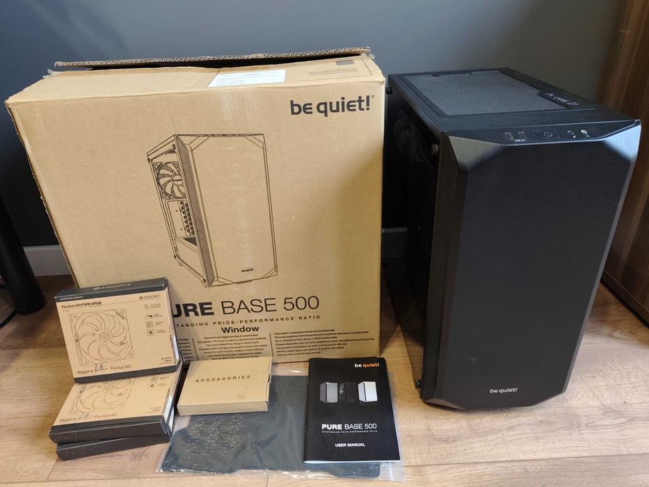 Obudowa PC Be Quiet! Pure Base 500 Dodatki