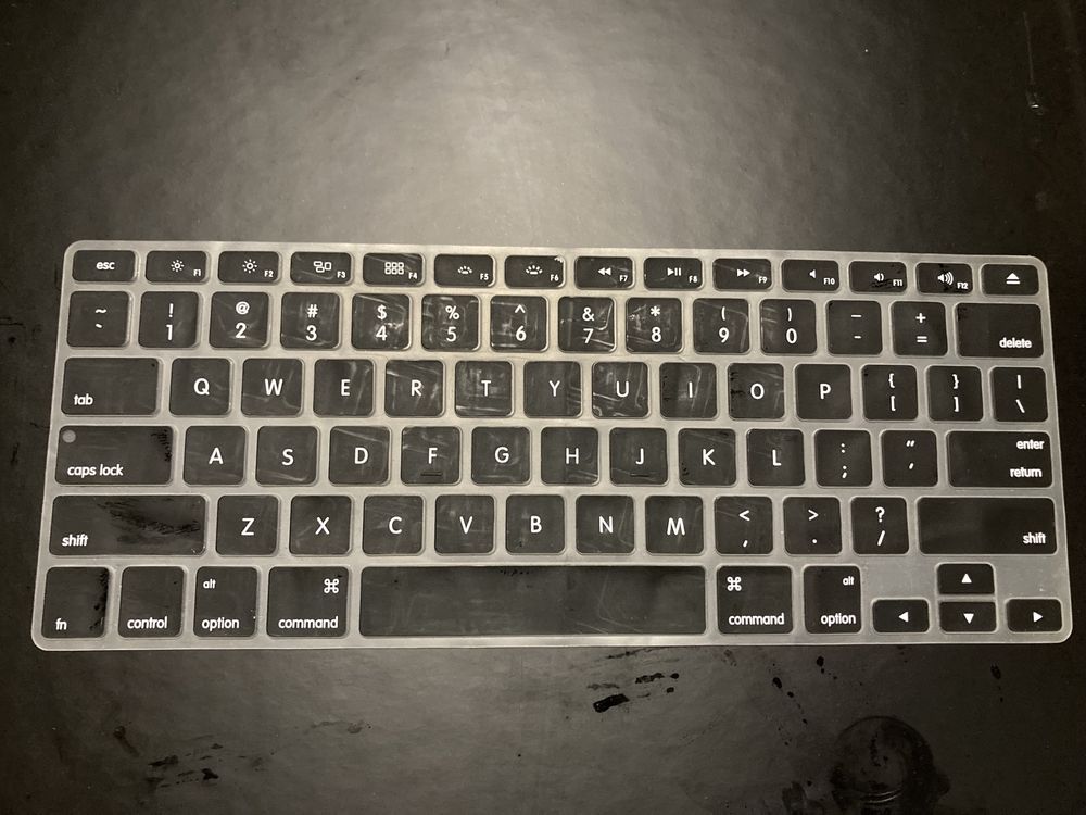 Силиконовая накладка на клавиатуру для MacBook