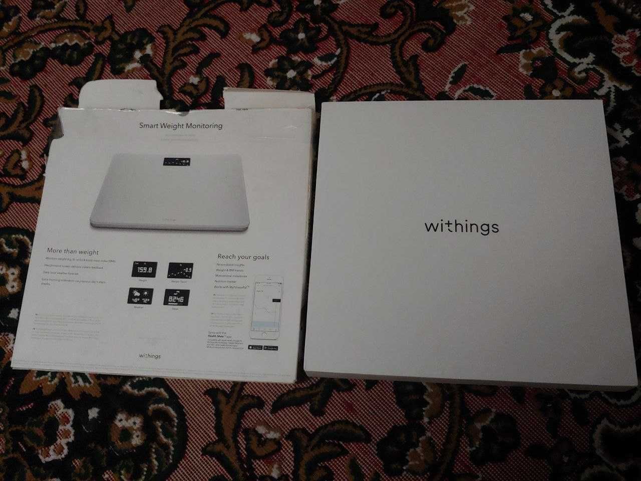 Розумні ваги Nokia (Withings) Body BMI Wi-Fi Scale White