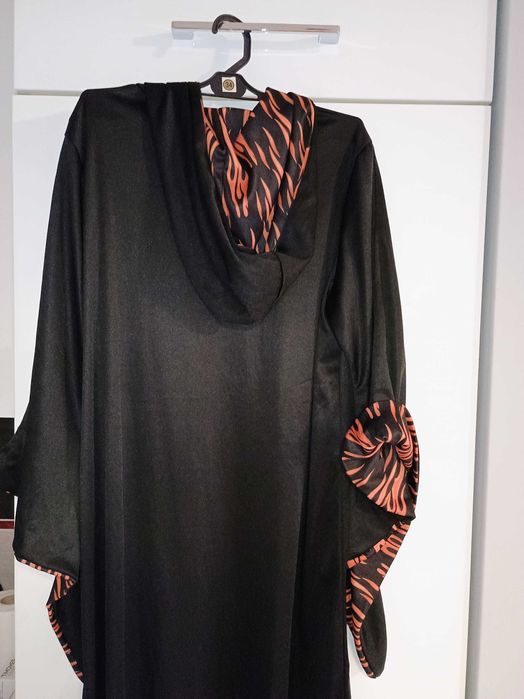 Szata z kapturem strój na Halloween, płaszcz rozmiar 134-140