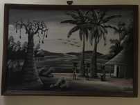 Pintura Quadro com moldura