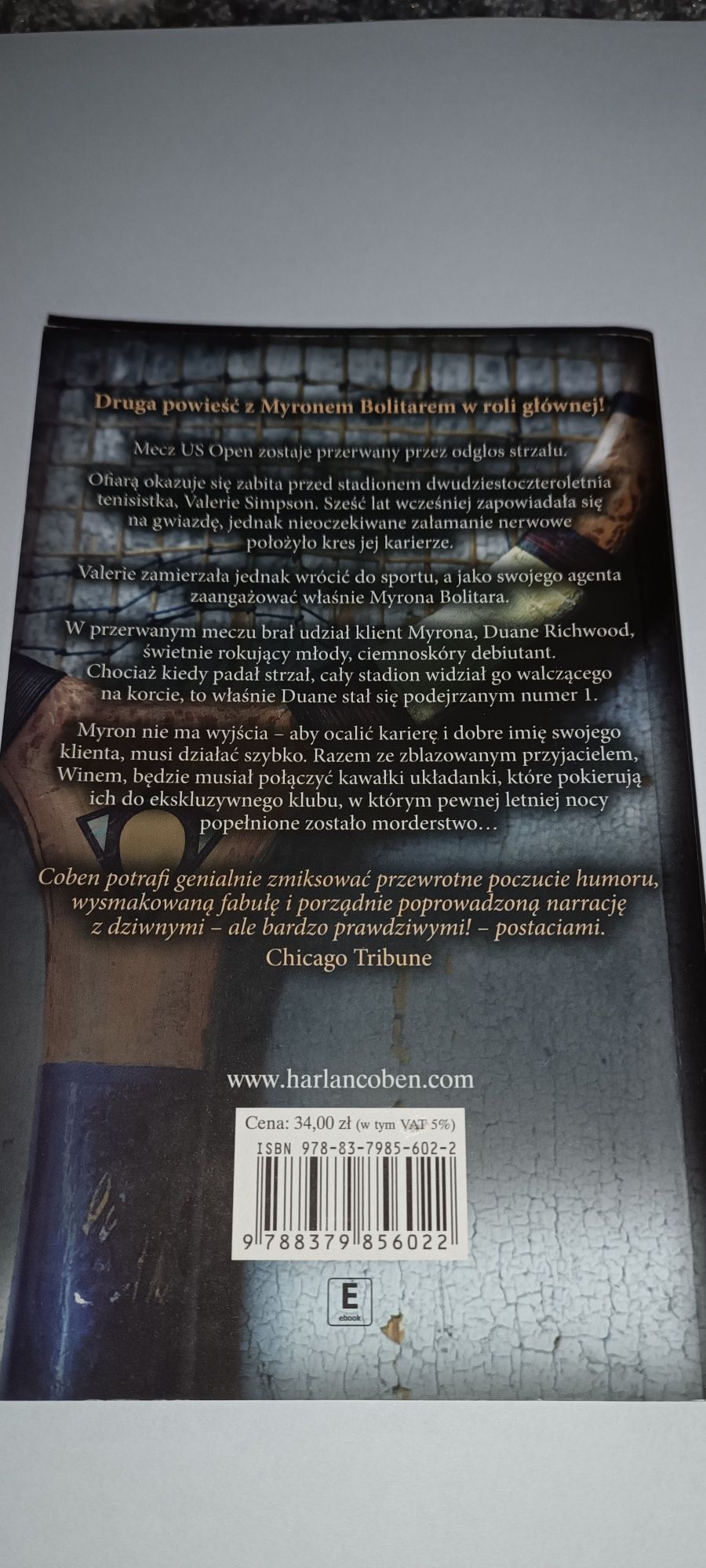 Książka Harlan Coben " Krótka piłka"