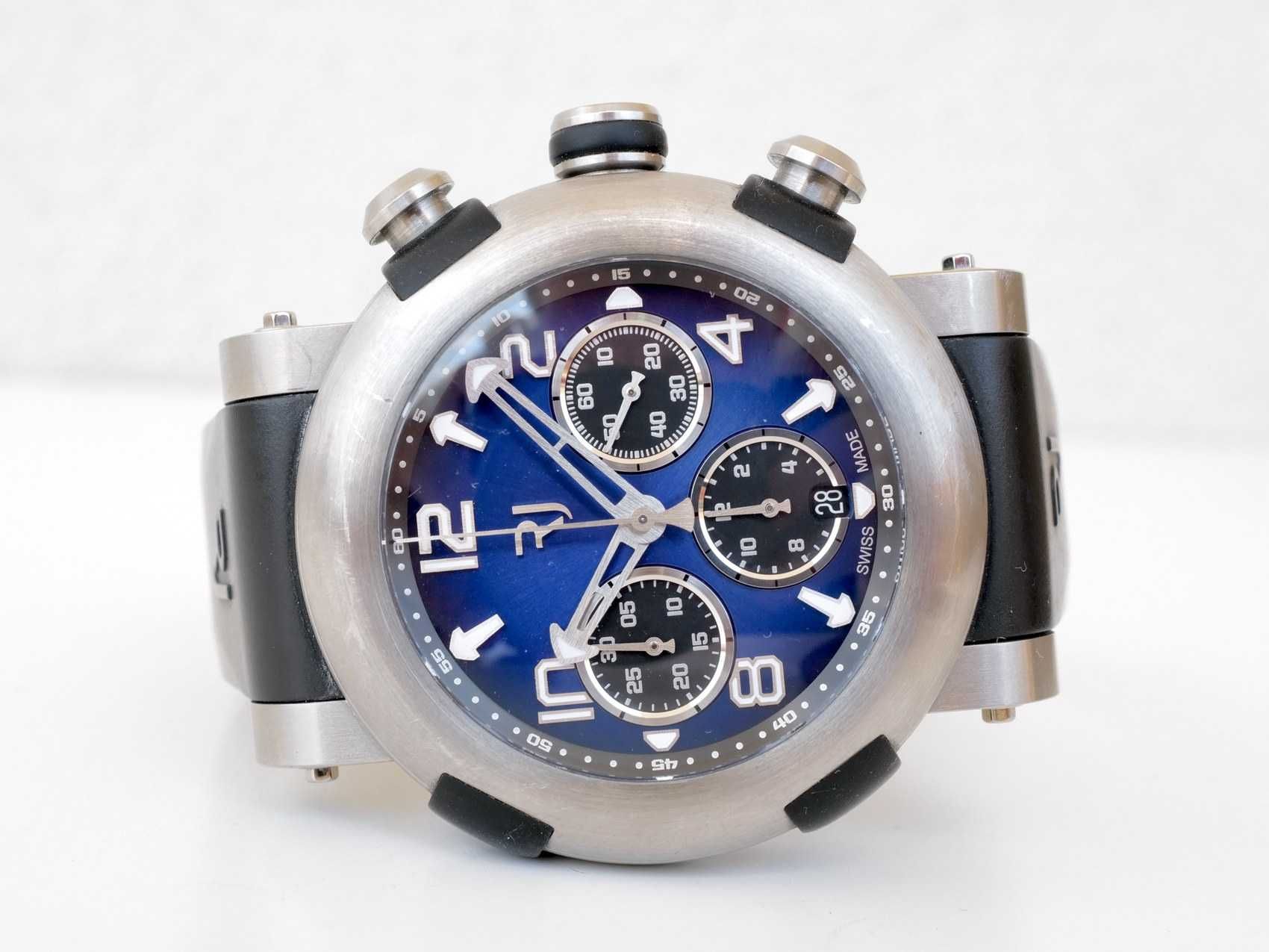 Romain Jerome Arraw Marine Blue Dial Automatic