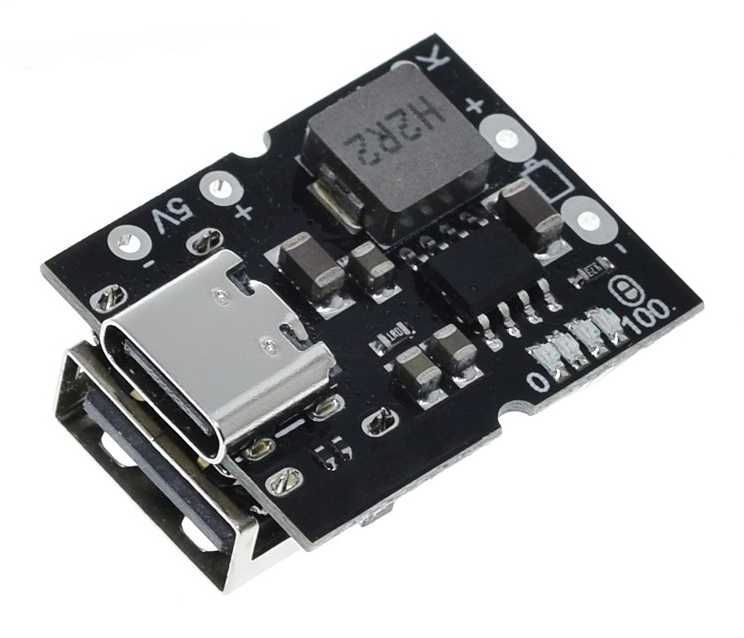 Модуль контролер заряду Type-C USB заряд та розряд Power Bank 5 V 2 А