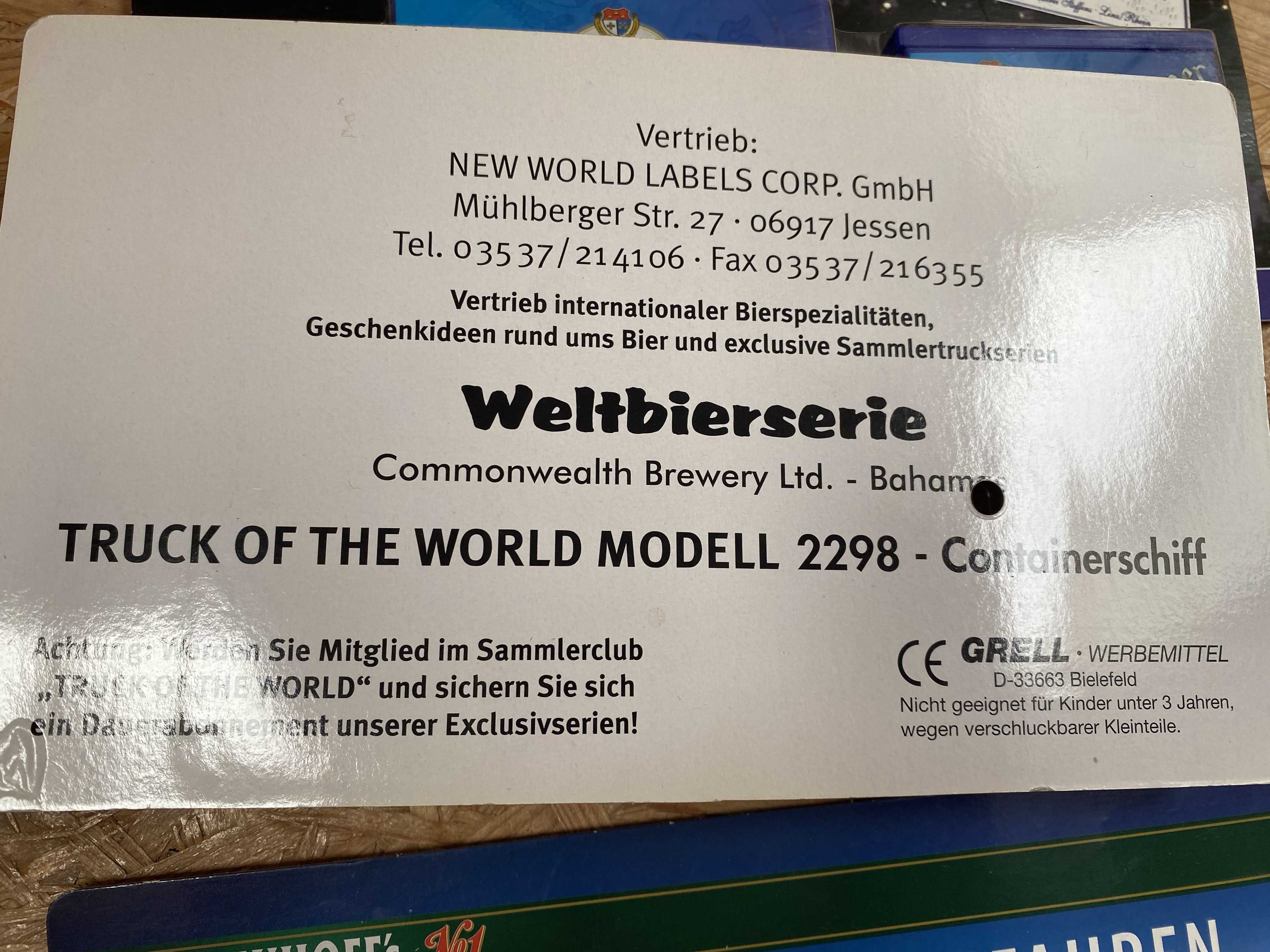 Modele ciężarówek (4+1 sztuk)
