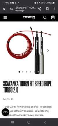 Skakanka THORN FIT speed ropę turbo 2.0