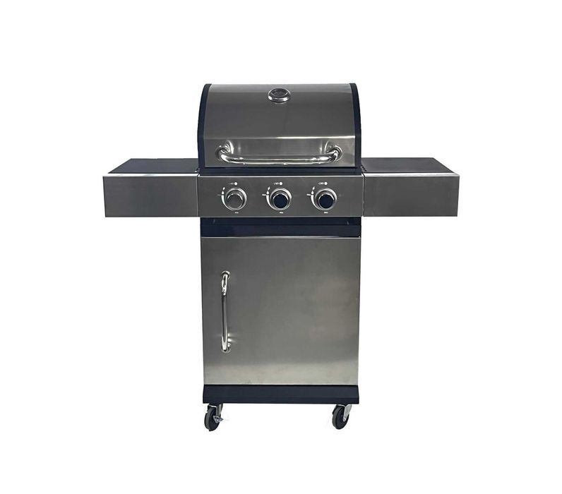 Grill gazowy QL-09 / Duży ruszt / Stal nierdzewna / Kółka / PROMOCJA