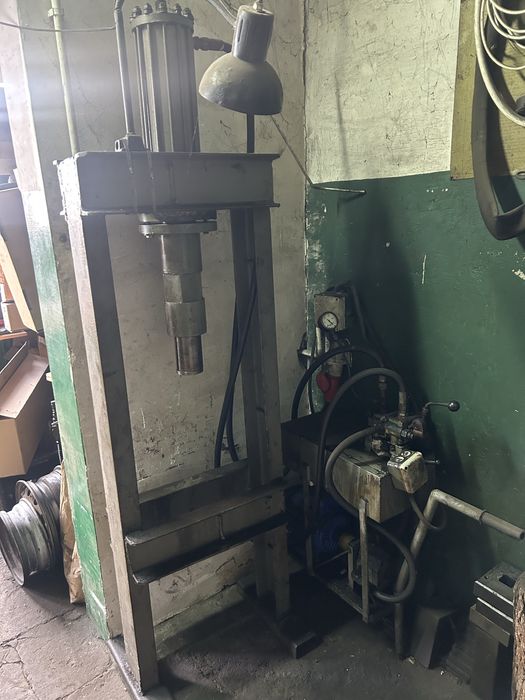 Prasa hydrałliczna własnej roboty