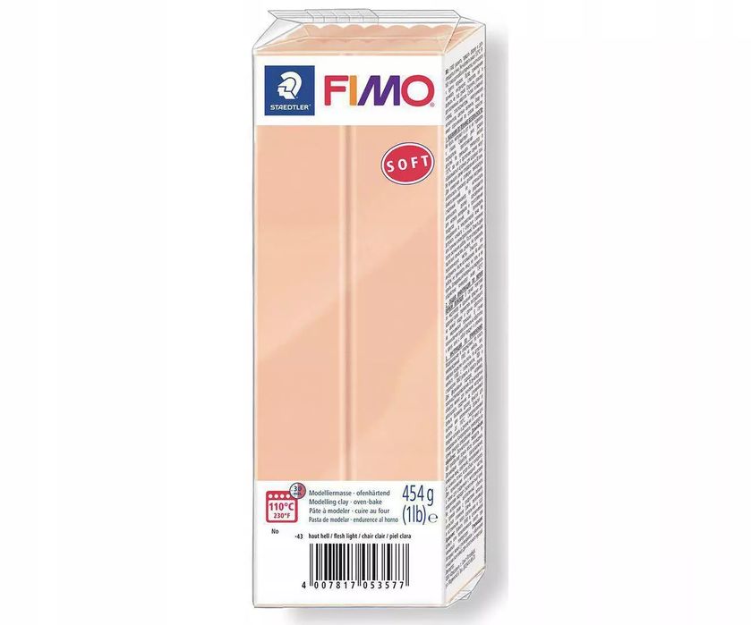 Fimo soft ciało 454 g blok zrób to sam miniatura. Fimo. Nowy Produkt