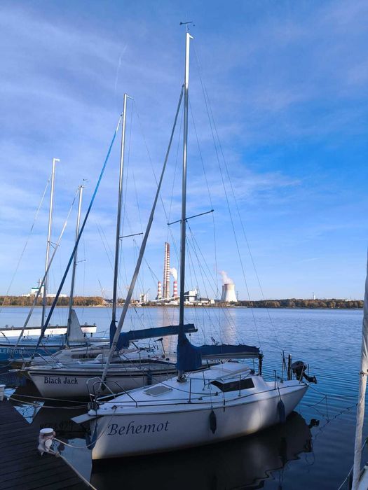 Jacht żaglowy mieczowy Fokus 650 - okolice Rybnika