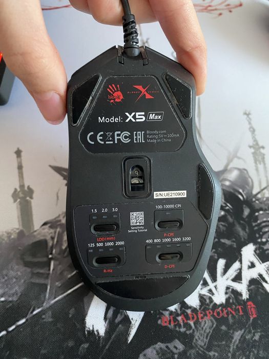 мышка bloody X5 Max