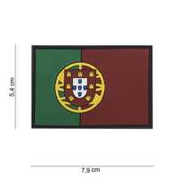 Patche Pvc Emborrachado Bandeira Portugal