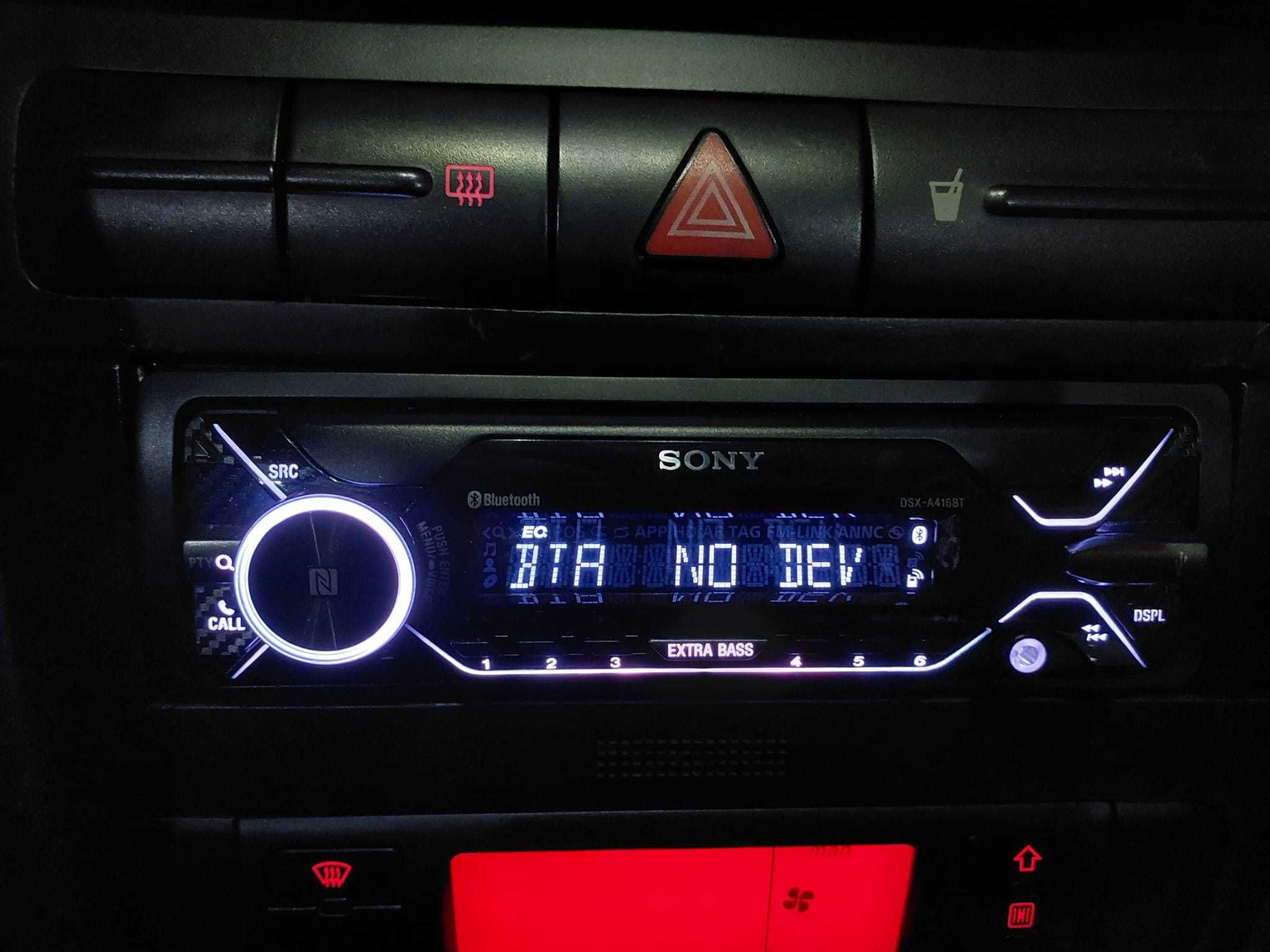 Rádio Sony + Colunas Hertz (Garantia)