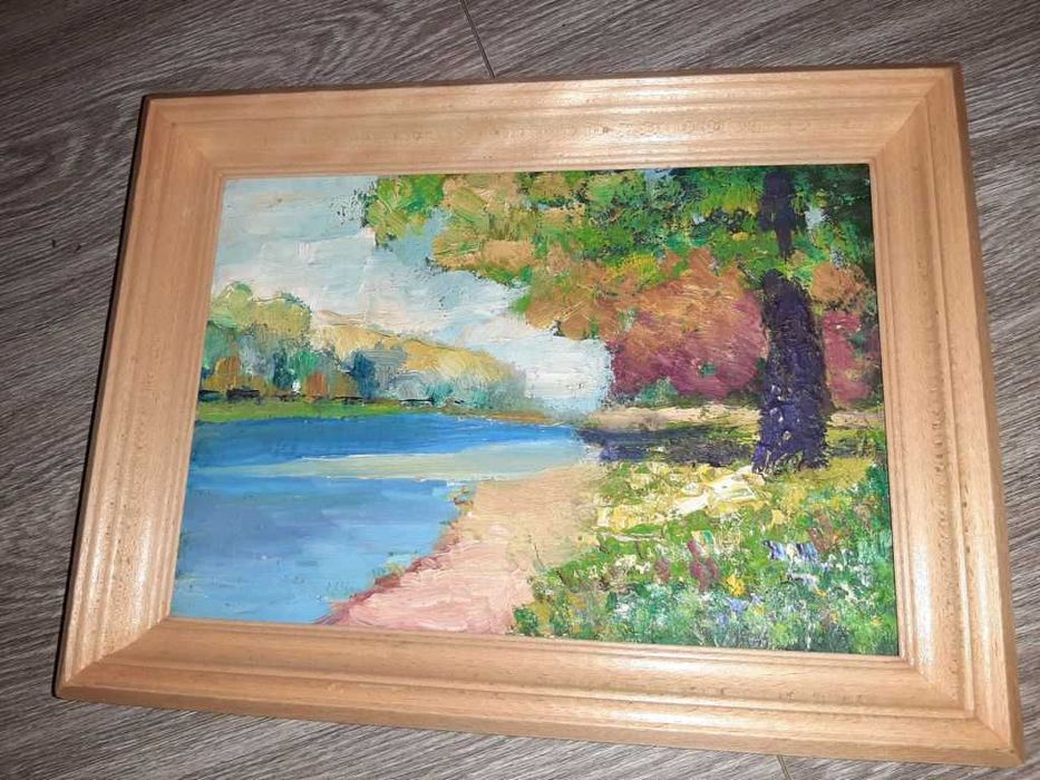 картина Художник Колесников Б. А. холст масло 27*36см