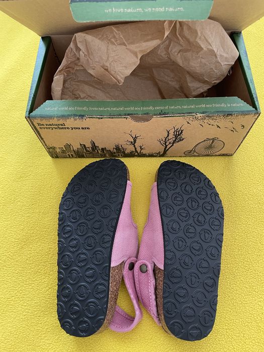 Sandalia Rosa Natural world novas