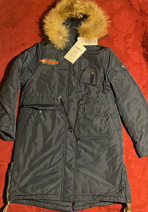 I LOVE MUM , для вагітних куртка-парка. 46 розмір