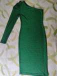 Vestido verde brilhante