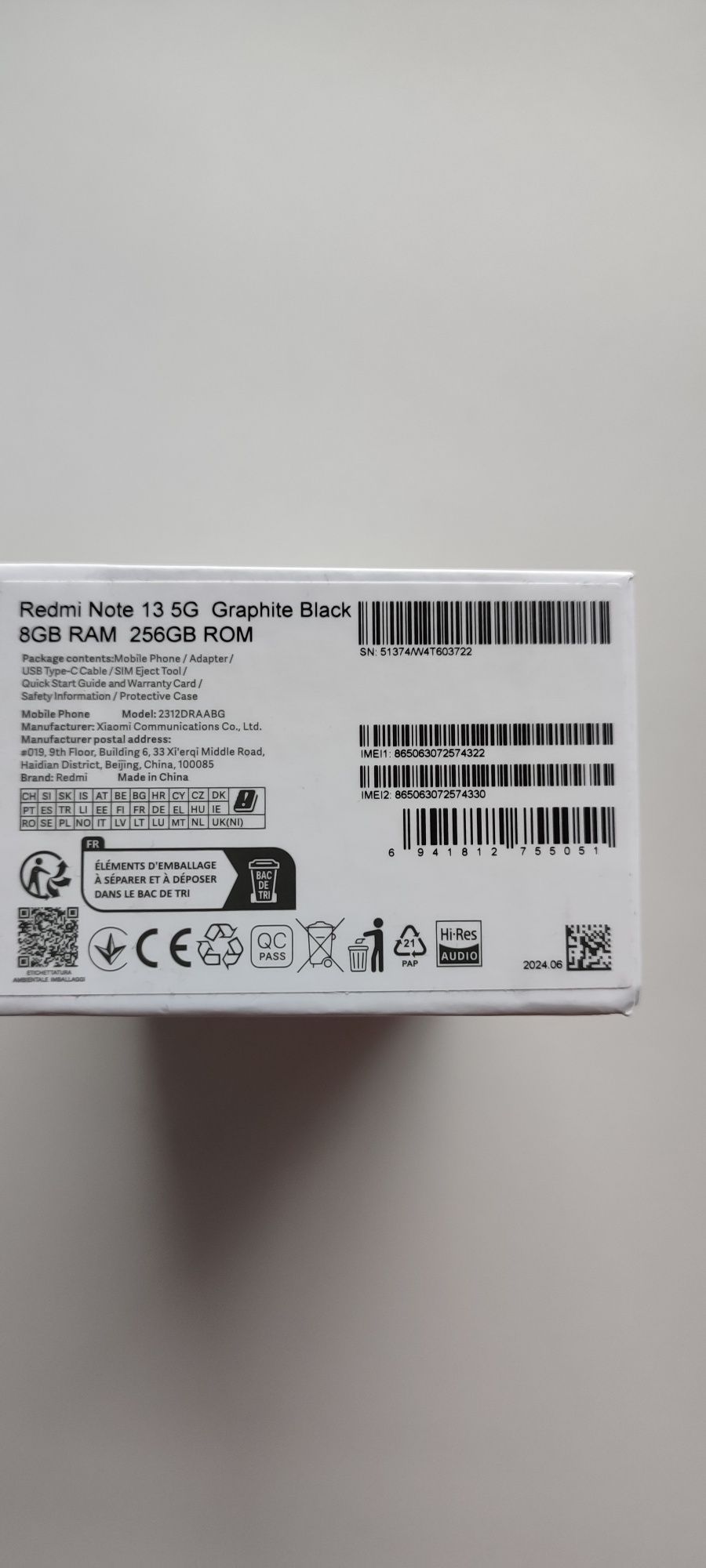 Redmi note 13 , 5G