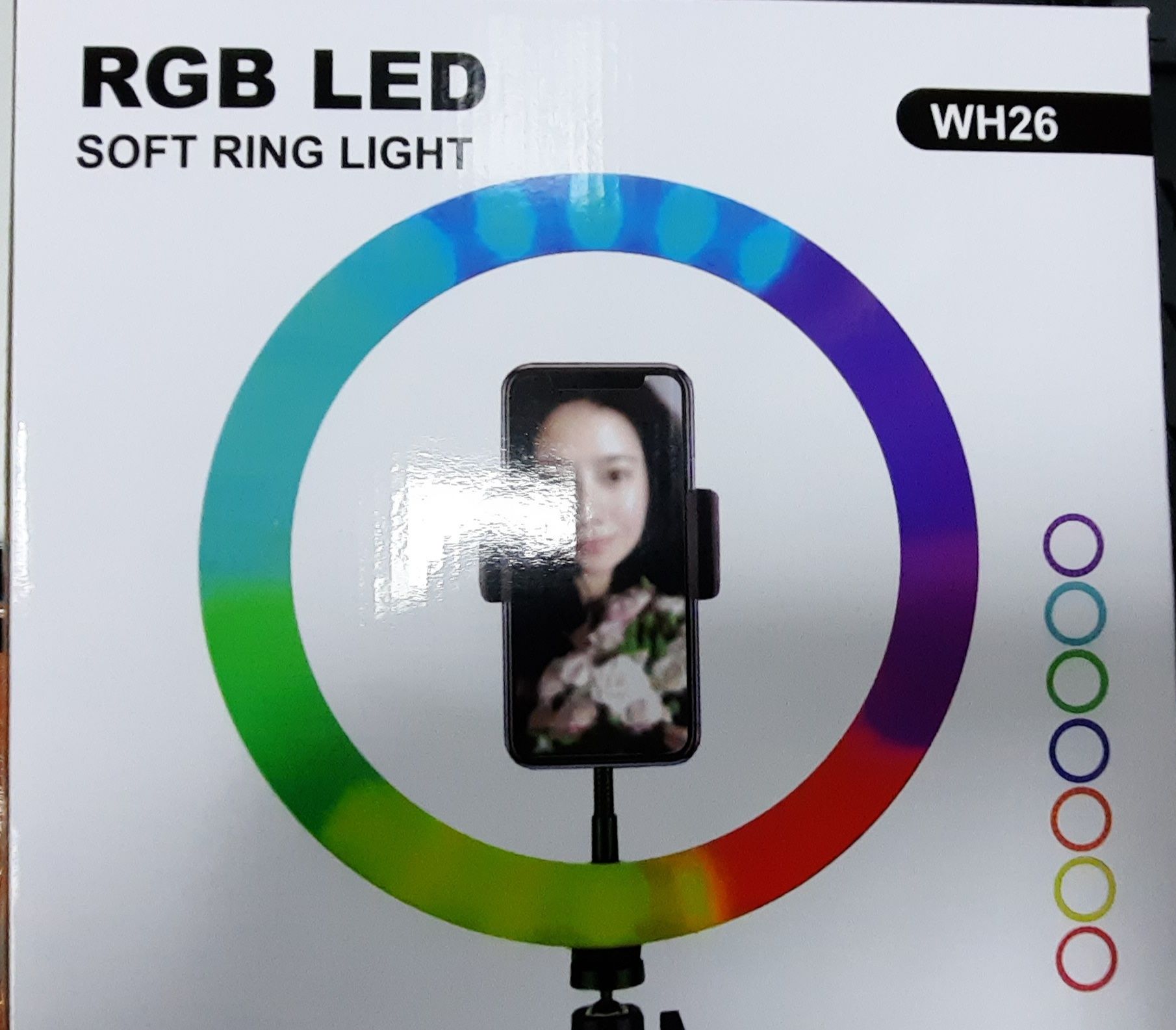 Ringh Light RGB com tripé