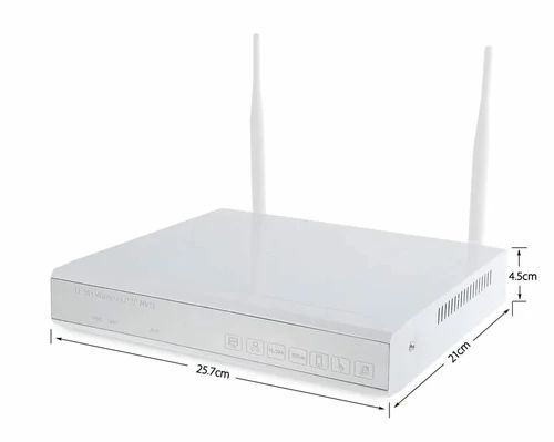 Zestaw monitoringu ANNKE x4 kamery WiFi + rejestrator z dyskiem 1 TB