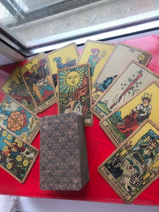 КРАФТОВОЕ ТАРО Райдера  Уэйта Винтажное Таро Пересылаю по Украине