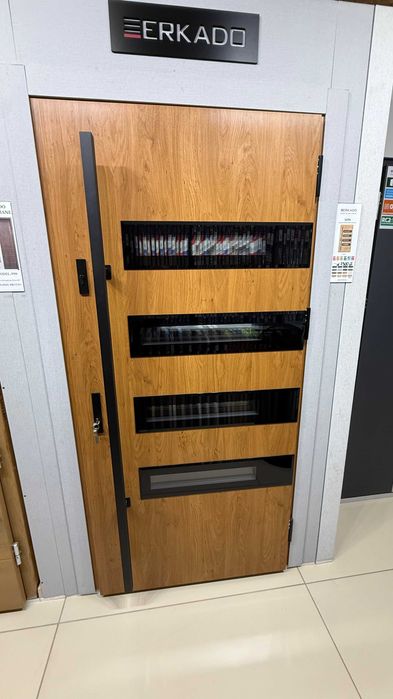 drzwi zewnętrzne ERKADO, 78mm, antaba, 90 prawe winchester, rabat 50%