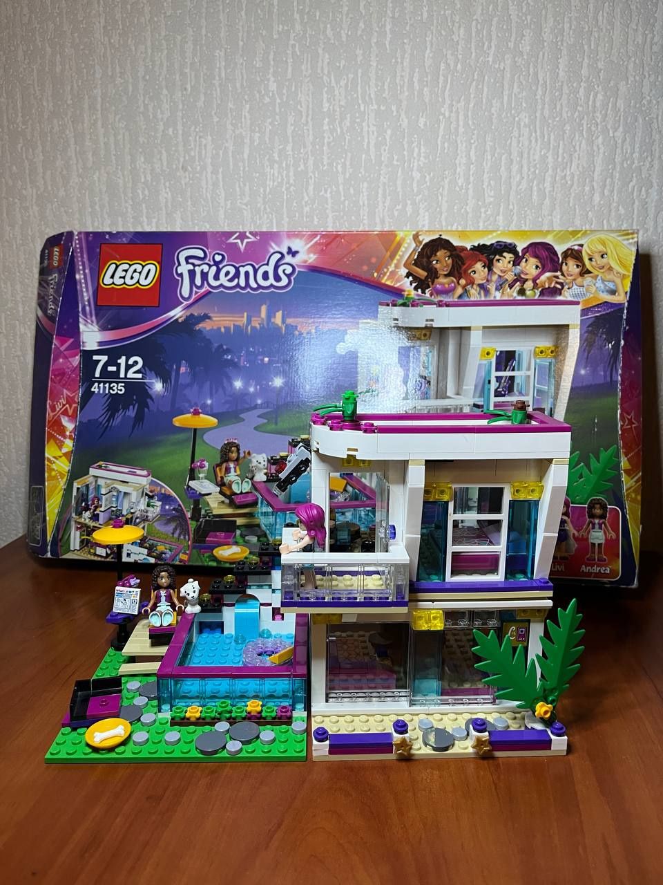 Lego Friends дом поп звёзды Ливи