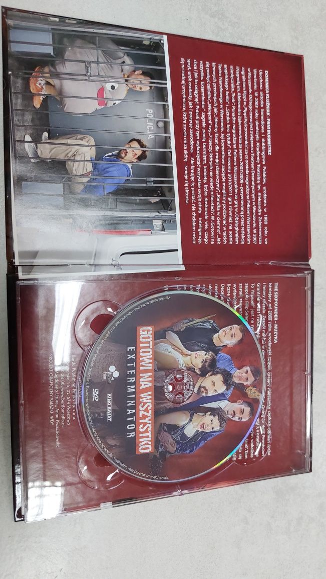 Gotowi na wszystko. Booklet dvd