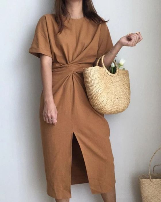 Сукня(плаття) на зав’язках міді