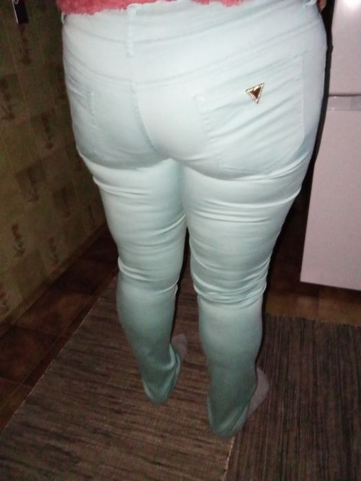 Conjunto de 3 calças ganga de mulher