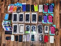 50 etui pokrowiec telefon BlackBerry Apple Samsung Huawei HTC Wiko
