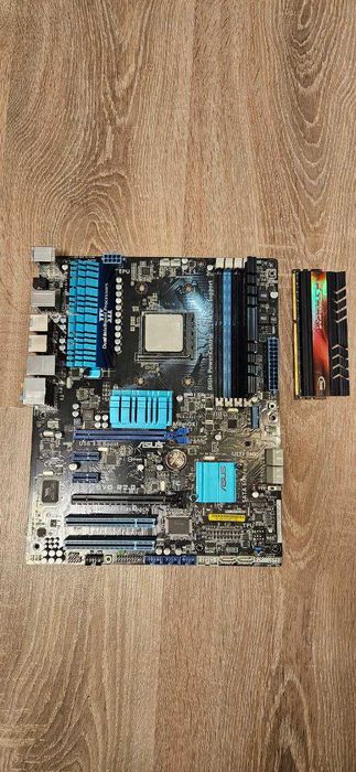 Комплект Asus M5A97 Evo R2.0 + AMD FX-8320 3.50GHz + Team DDR3 16 Gb