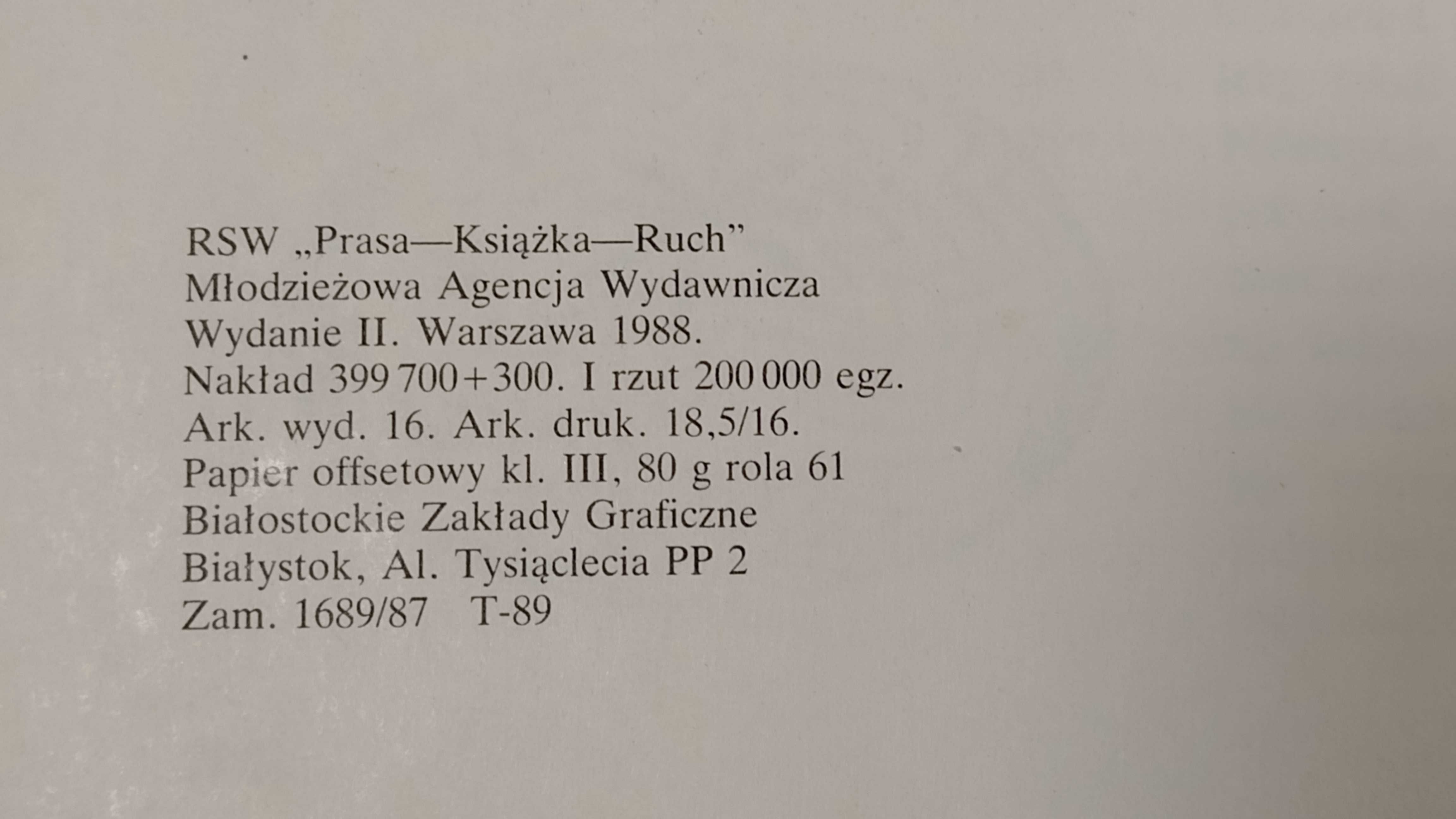 PRL- Ściegi Szydełkowe 1988 r