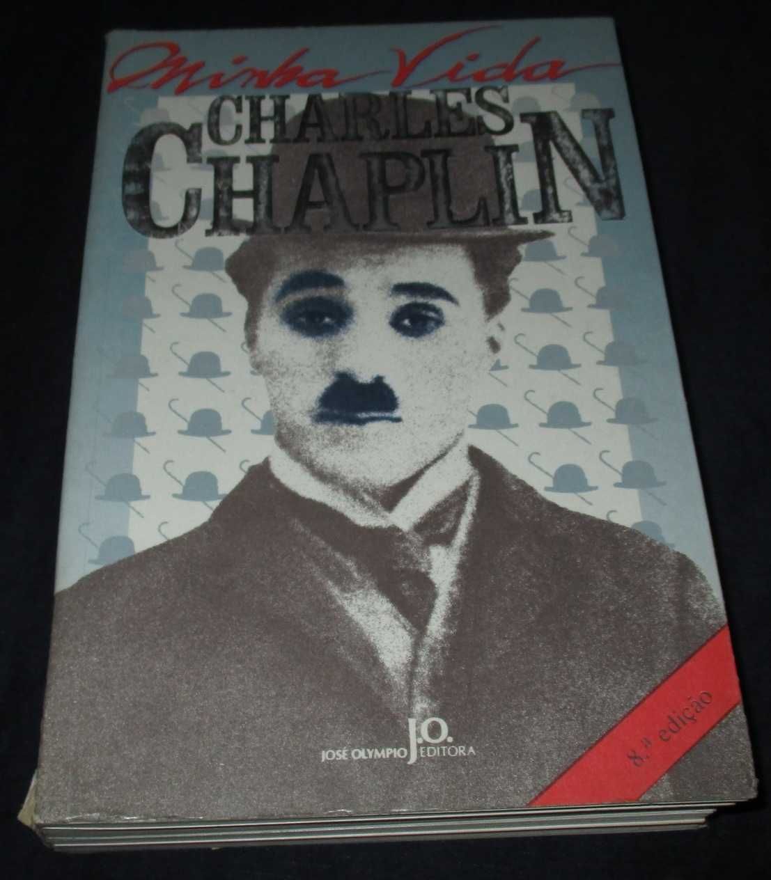 Livro Minha Vida Charles Chaplin Edição Comemorativa