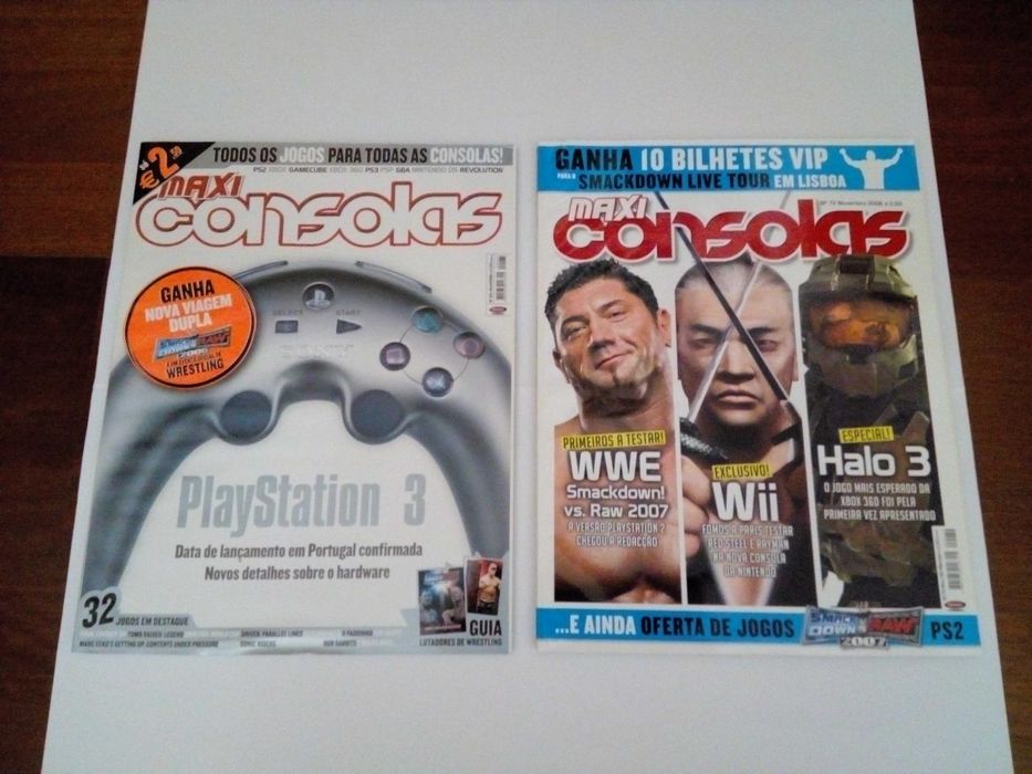 Revistas de Jogos dos anos 90 e 2000
