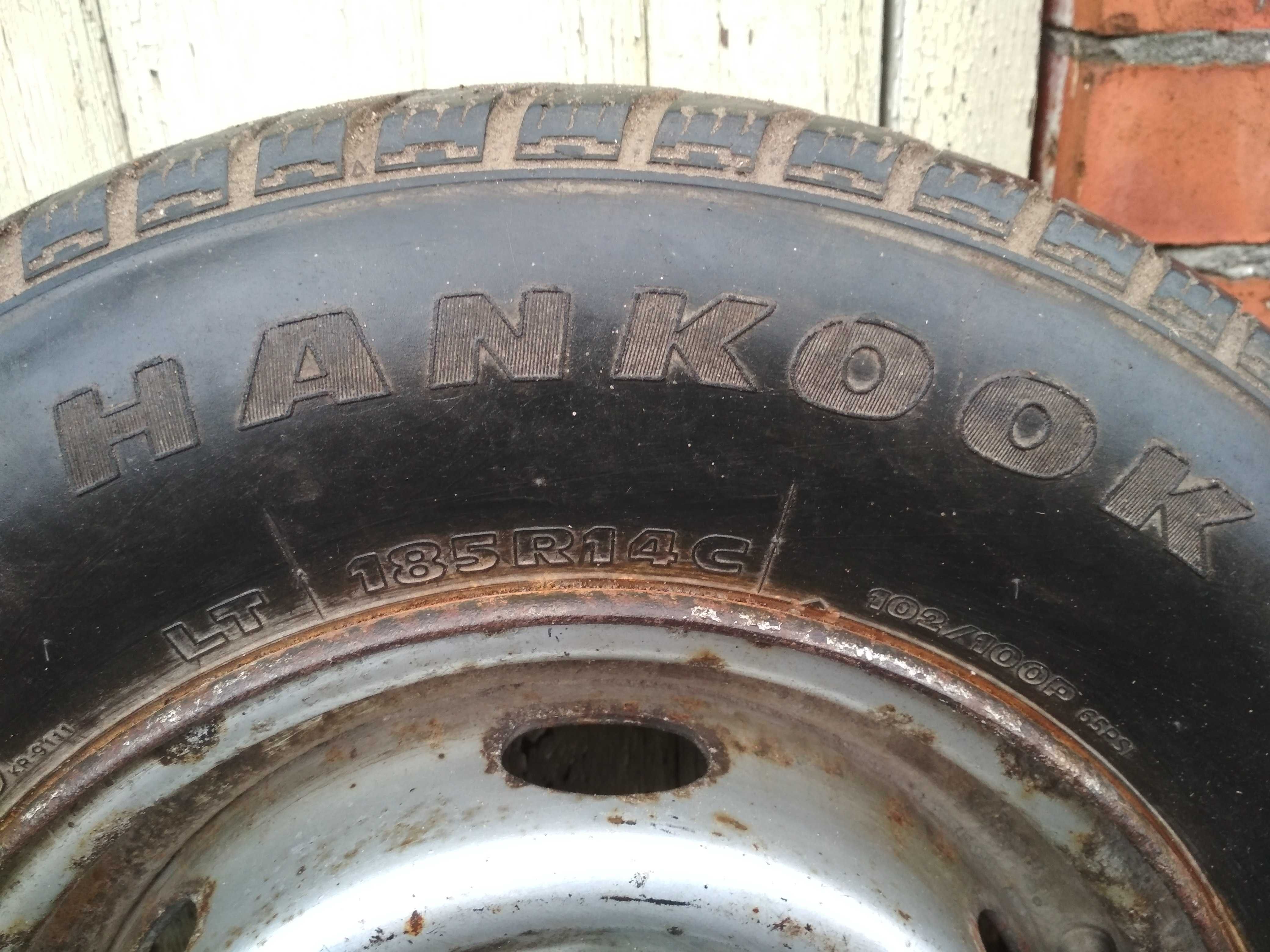 2 колеса (диски, зимова резина Hankook R14)